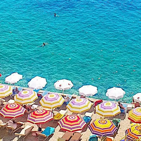 Sea View Riviera 5 Minutes To Promenade Free Parking Apartament